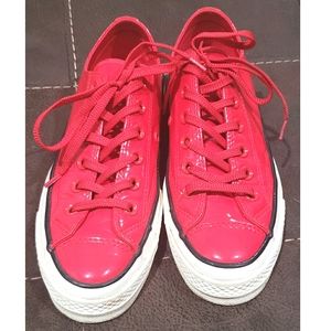 Patent leather Converse womens 6.5 Mens 5